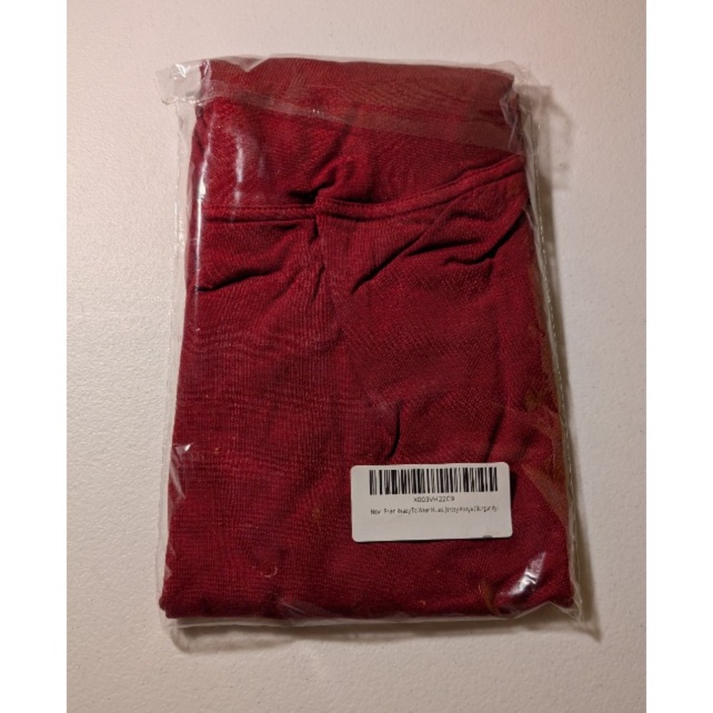Modish Group Prien Ready To Wear HiJab Jersey Abaya Scarf - Burgundy - Picture 2 of 2
